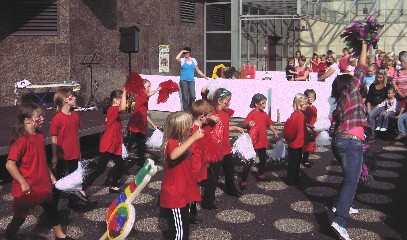 Kids-Let`dance Weltkindertag 2009  in Wadern