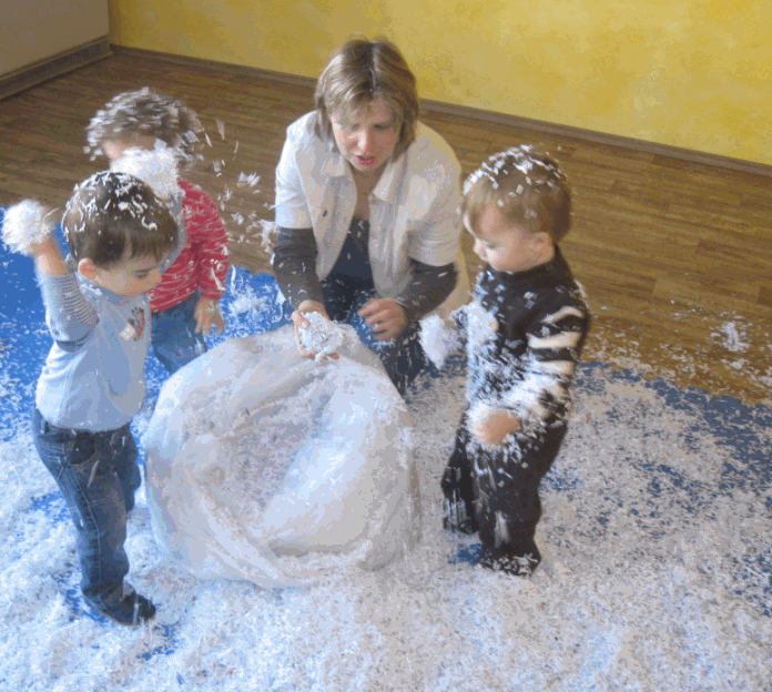 Schneeflocken tanzen Minitreff